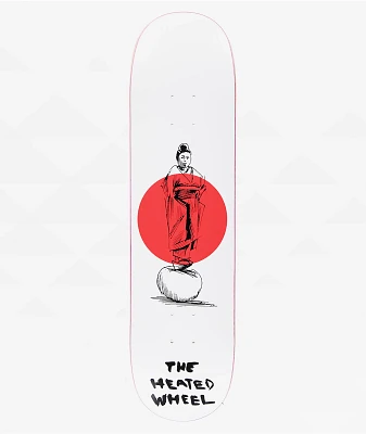 The Heated Wheel Kimono 8.0" Skateboard Deck