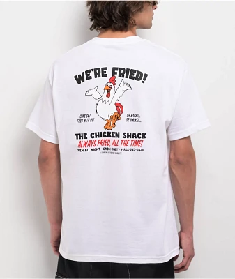 The High & Mighty Always Fried White T-Shirt