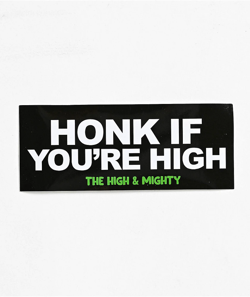 The High & Mighty Beep Beep Sticker