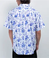 The High & Mighty Fine China White Short Sleeve Button Up Shirt