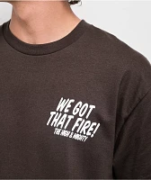 The High & Mighty Fire Brown T-Shirt