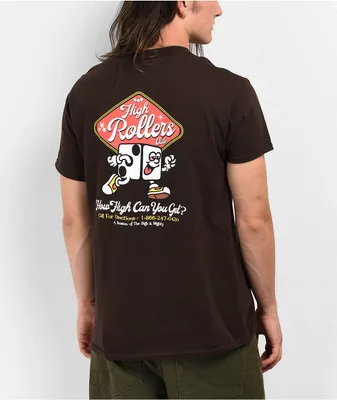 The High & Mighty High Rollers Brown T-Shirt