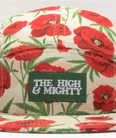 The High & Mighty Poppies 5 Panel Hat