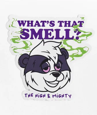The High & Mighty Skunky Sticker