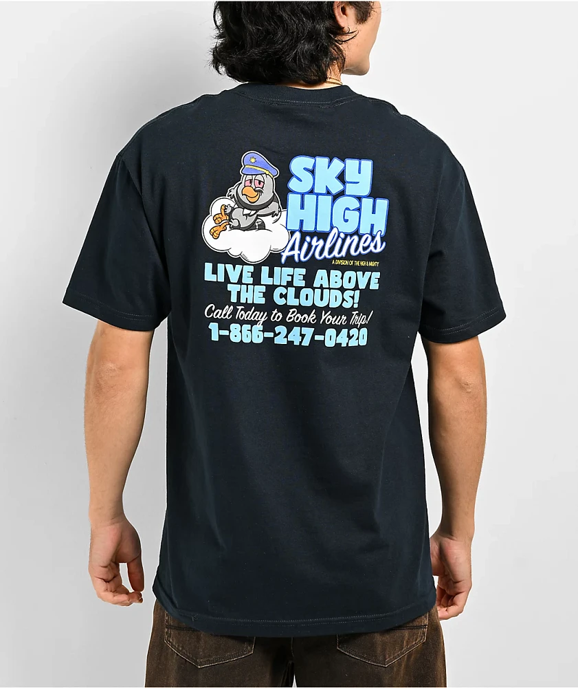 The High & Mighty Take Off Navy T-Shirt