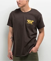 The High & Mighty The Plug Brown T-Shirt