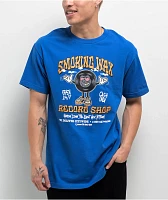 The High & Mighty Vinyl Royal Blue T-Shirt