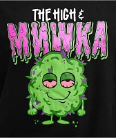 The High & Mighty x Mishka Stoney Burnie Black T-Shirt