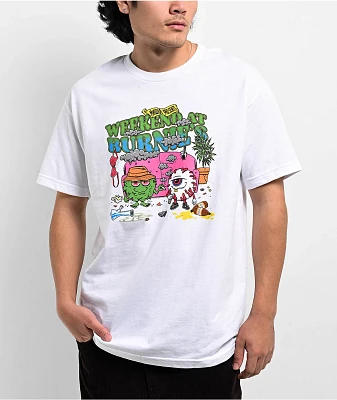 The High & Mighty x Mishka Weekend At Burnies White T-Shirt