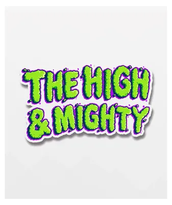 The High and Mighty Haze Die Cut Sticker