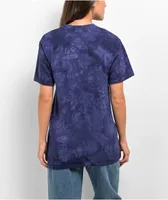 The Mountain Find 10 Wolves Blue Tie Die T-Shirt 