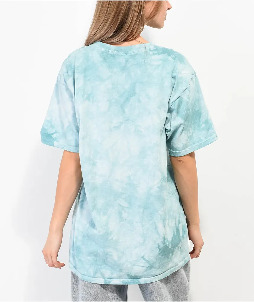 The Mountain Sea Turtle Teal Tie Dye T-Shirt