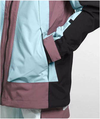 The North Face Balfron Black & Lavender Snowboard Jacket