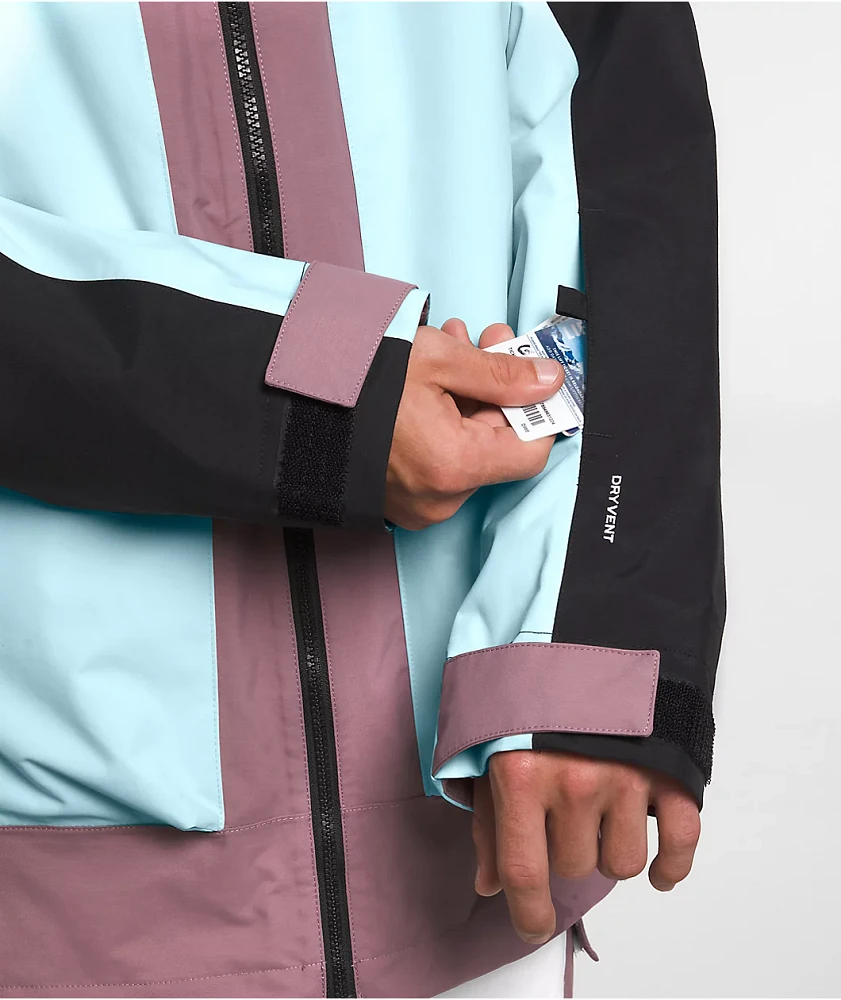 The North Face Balfron Black & Lavender Snowboard Jacket