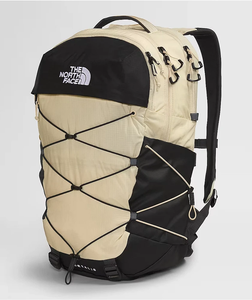 The North Face Borealis Gravel & Black Backpack