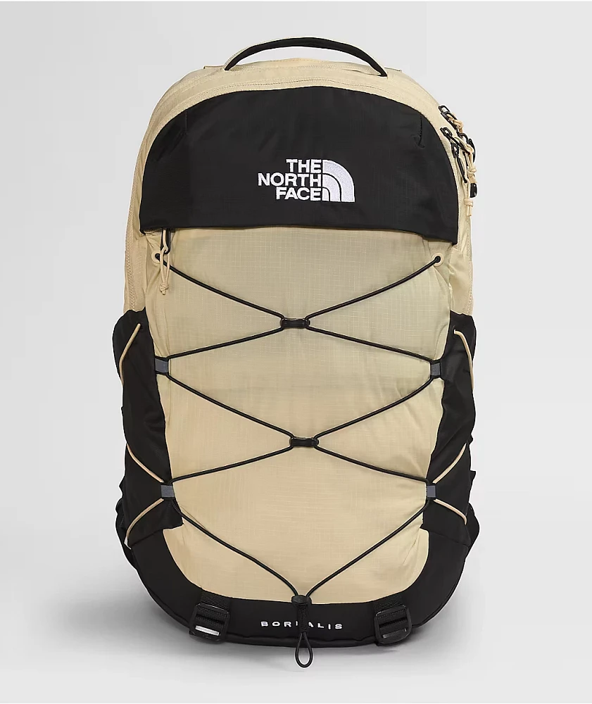 The North Face Borealis Gravel & Black Backpack