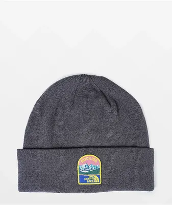 The North Face Earthscape Rockies Charcoal Beanie