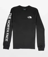 The North Face Graphic Black Long Sleeve T-Shirt