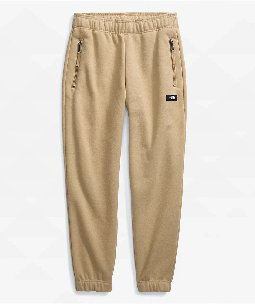 The North Face Heavyweight Khaki Stone Sweatpants