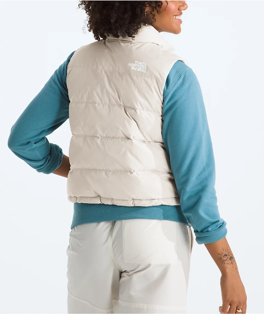 The North Face Hydrenalite Down A-Line White Dune Puffer Vest