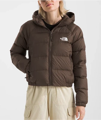 The North Face Hydrenalite Down Brown Puffer Hoodie