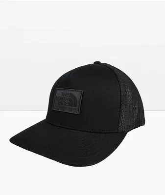 The North Face Keep It Patched Black Trucker Hat 