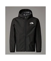 The North Face Kids Zipline Black Rain Jacket