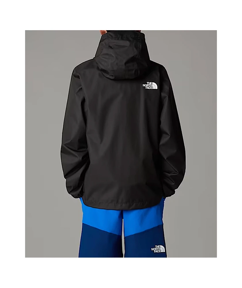 The North Face Kids Zipline Black Rain Jacket