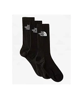 The North Face Multisport Cush 3 Pack Black Crew Socks