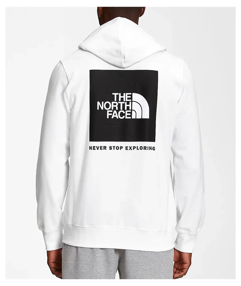 The North Face Never Stop Exploring White Hoodie