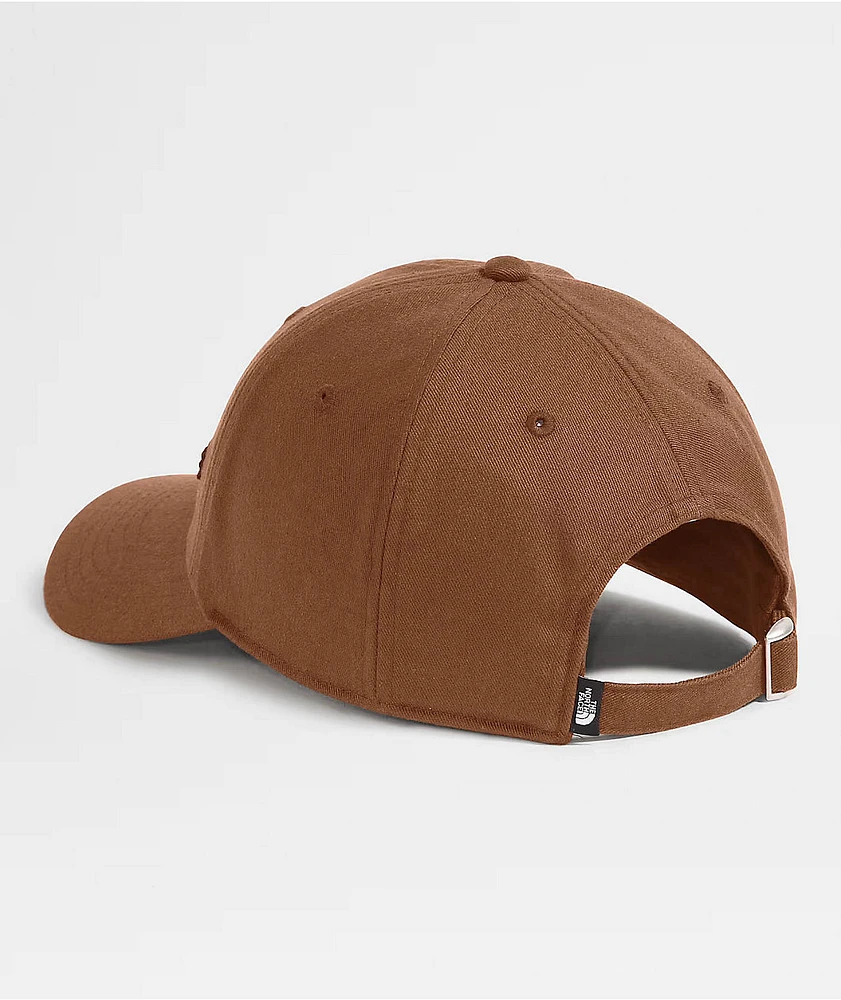 The North Face Roomy Norm Latte & Earth Brown Strapback Hat