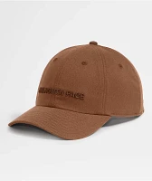 The North Face Roomy Norm Latte & Earth Brown Strapback Hat