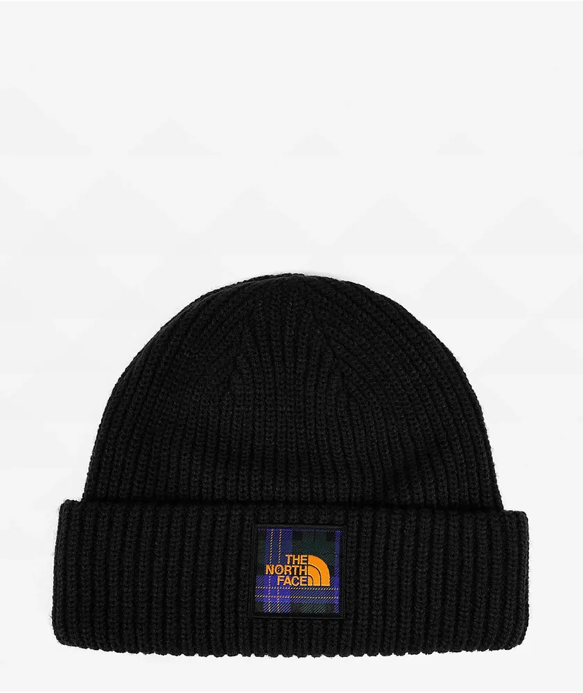 The North Face Salty Dog Black & Ponderosa Beanie