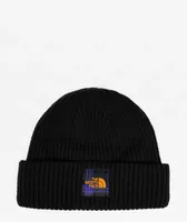 The North Face Salty Dog Black & Ponderosa Beanie