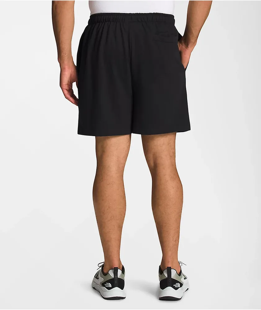 The North Face Simple Logo Black Sweat Shorts