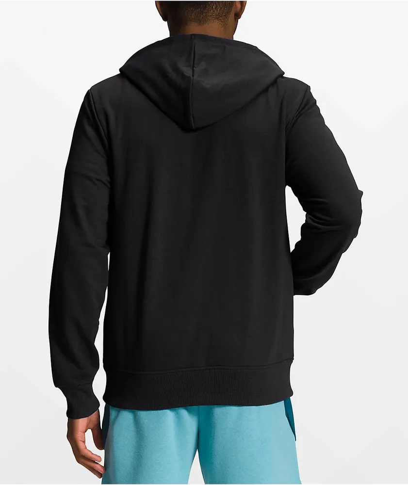 The North Face Simple Logo Black Zip Hoodie