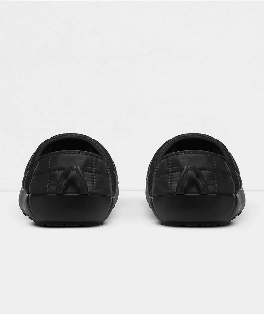 The North Face Thermoball Black Mule Traction Booties