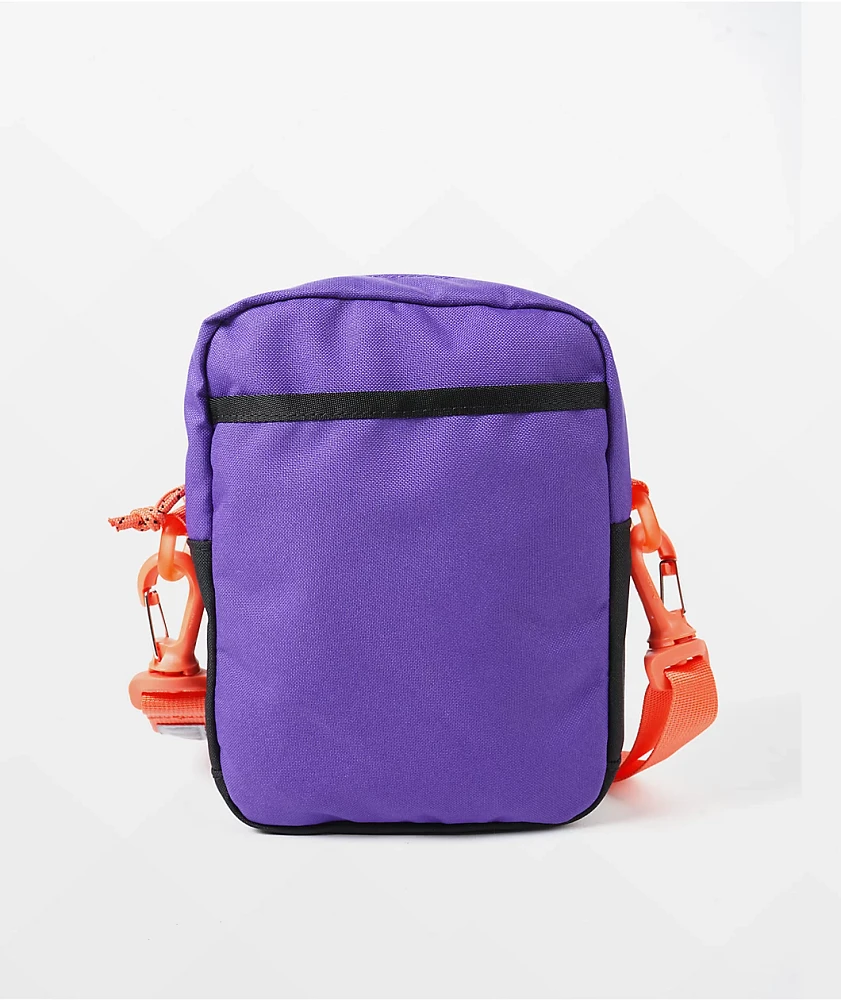 The North Face Y2K Purple & Green Crossbody Bag