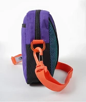 The North Face Y2K Purple & Green Crossbody Bag