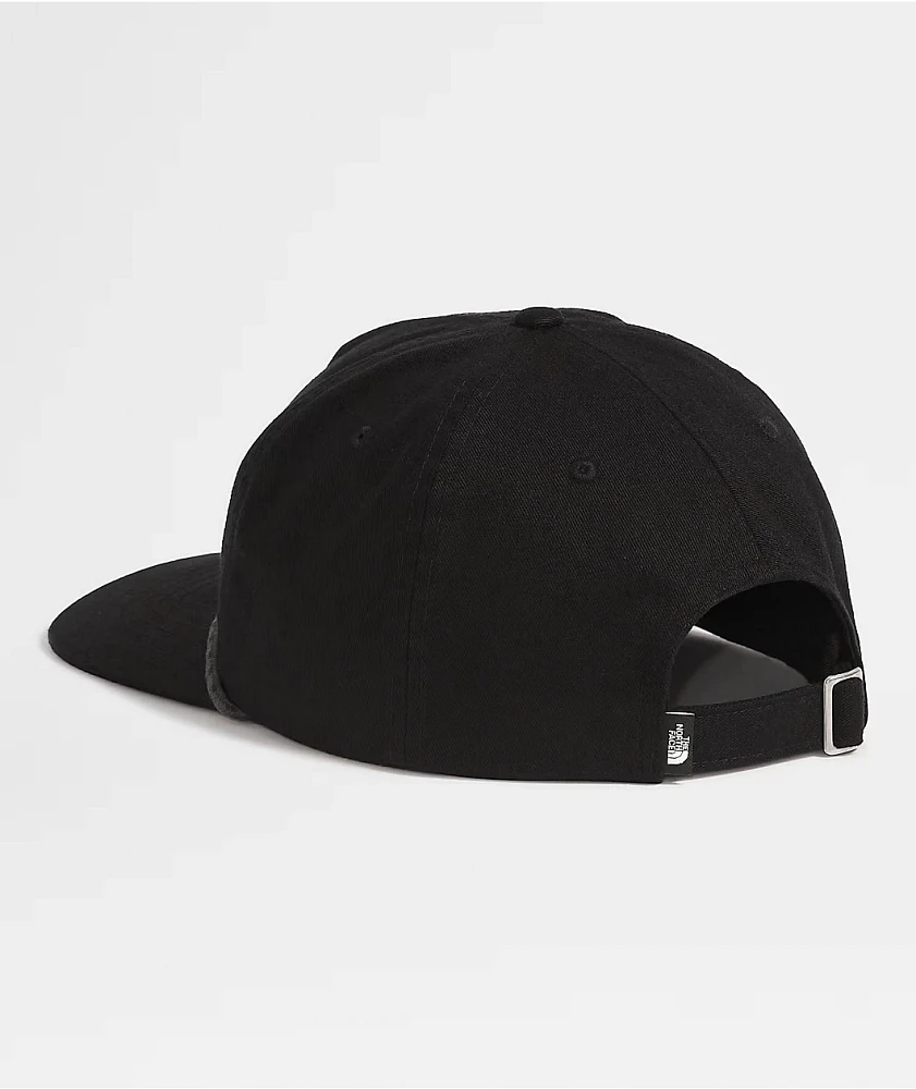 The North face Norm 5-Panel Black & Asphalt Grey Strapback Hat