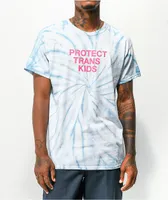 The Phluid Project Protect Blue Tie Dye T-Shirt