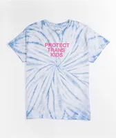 The Phluid Project Protect Blue Tie Dye T-Shirt