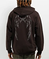 The Vitriol Brutal Brown Zip Hoodie