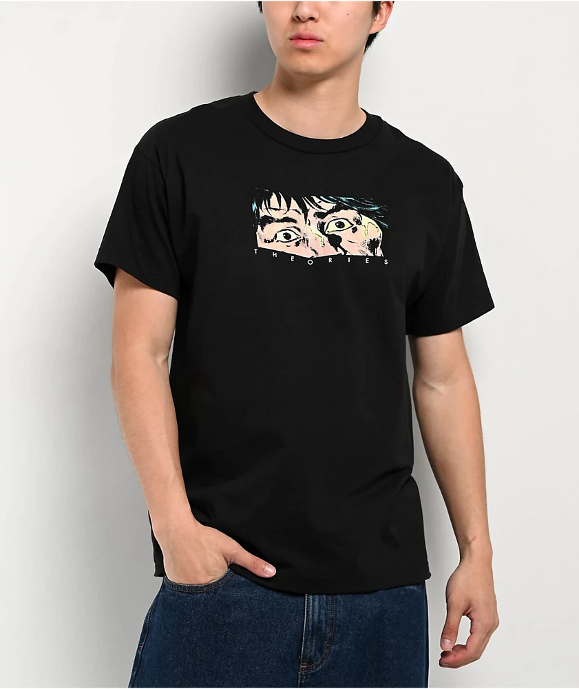 Theories Fixate Black T-Shirt