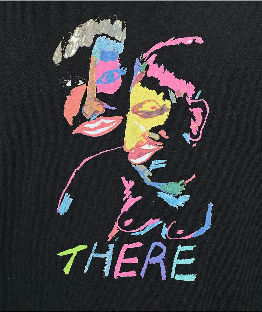 There Faces Black T-Shirt