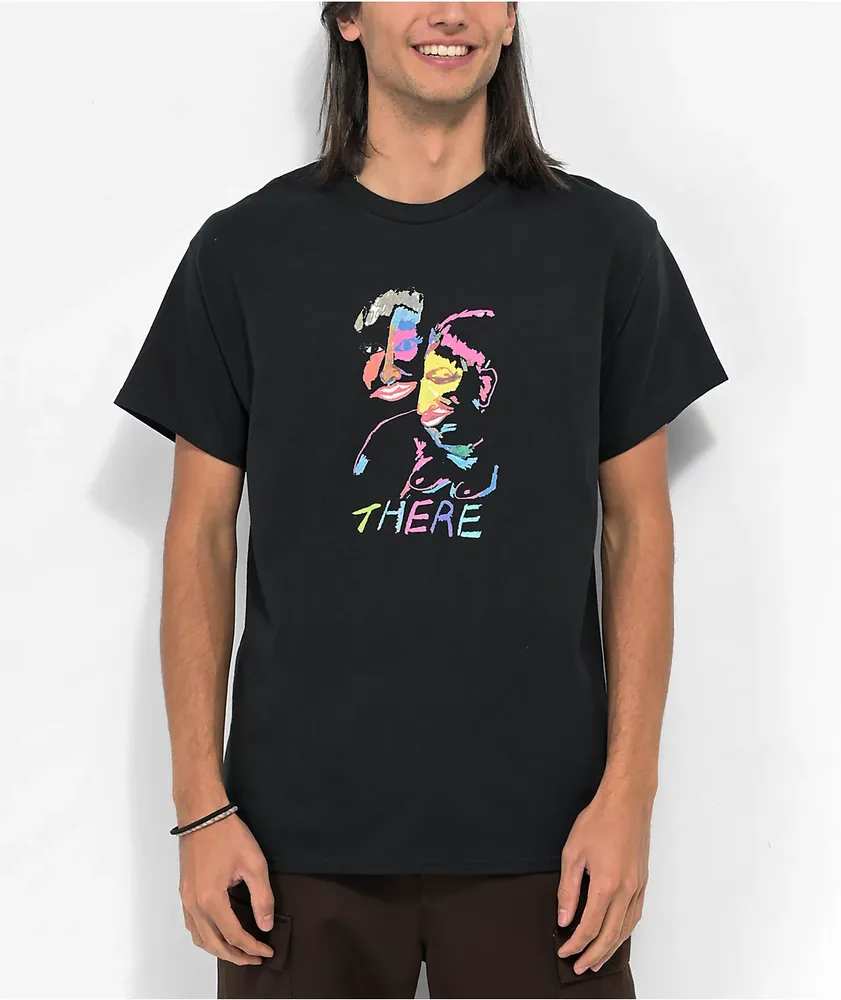 There Faces Black T-Shirt