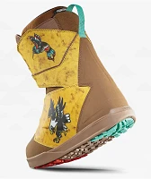 ThirtyTwo Fava Lashed Double BOA Tobacco Snowboard Boots 2025