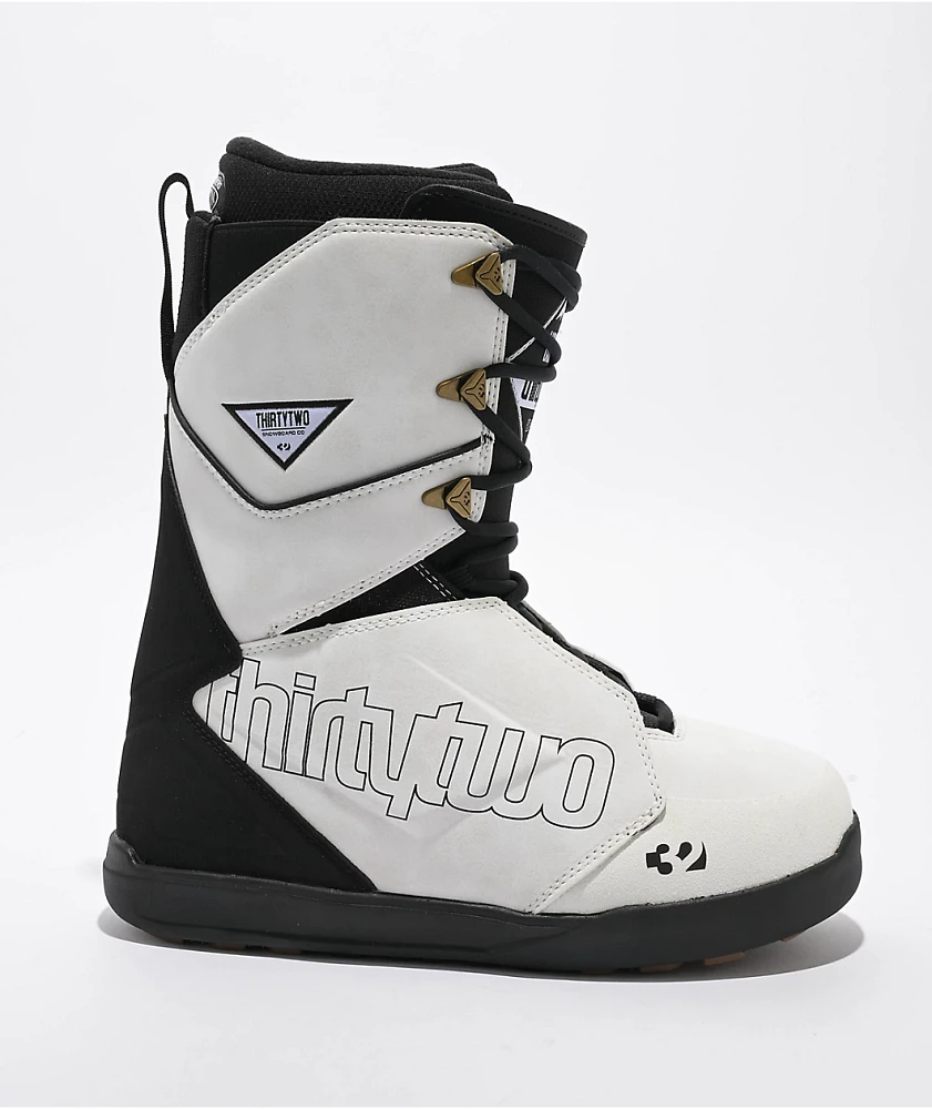 ThirtyTwo Lashed White & Black Snowboard Boots 2025