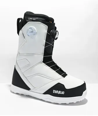 ThirtyTwo STW Double Boa White Snowboard Boots
