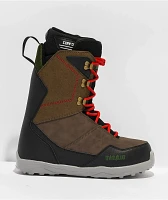 ThirtyTwo Shifty Lace Brown Snowboard Boots 2024